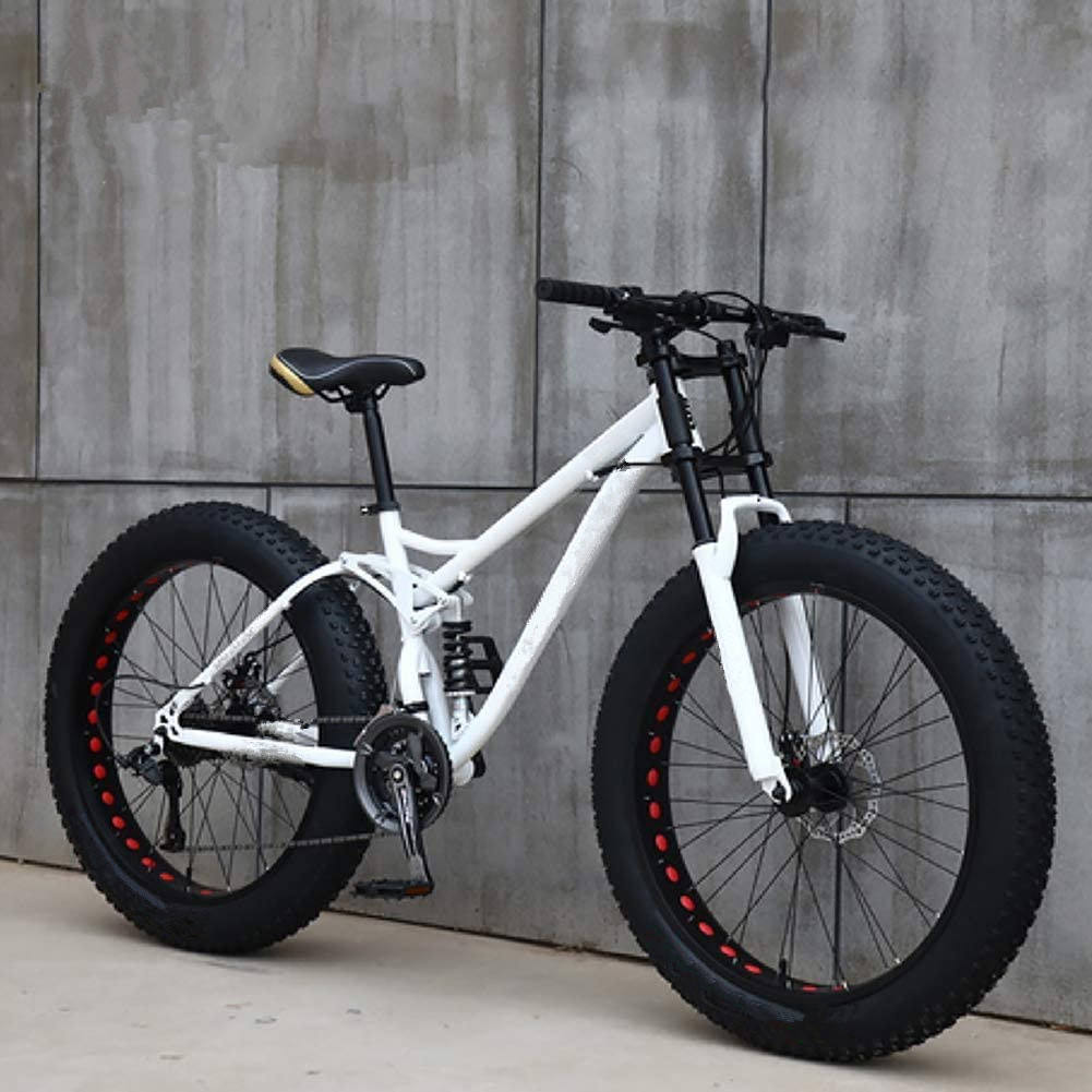 luchen mens big snow fat tire bike bicycle 26inch mountain bikes fat tires 4.0 fatbike cycles with suspension fork snow bikes