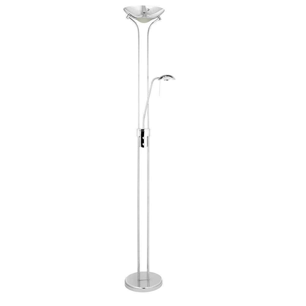 Searchlight 5430CC LED Polished Chrome Modern Mother & Child Floor Lamp