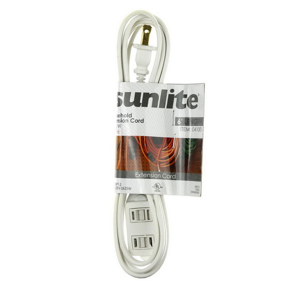 Sunlite 04100 SU EX6/WM EX6/WH Household 6 Feet Ex...