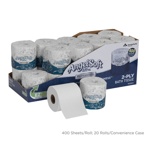 Georgia Pacific Angel Soft Ultra Professional Series Embossed Toilet Paper by GP PRO  GPC1632014