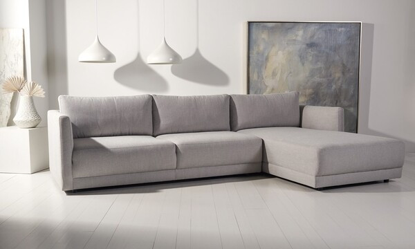 Safavieh Couture Ludovic Contemporary Sofa   Transitional   Sectional Sofas   by Safavieh  Houzz