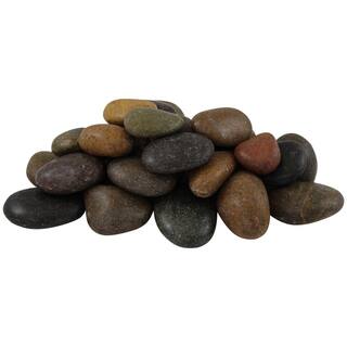 Rain Forest 1 in. to 2 in. 20 lb. Medium Mixed Grade A Polished Pebbles RFMXPA2-20