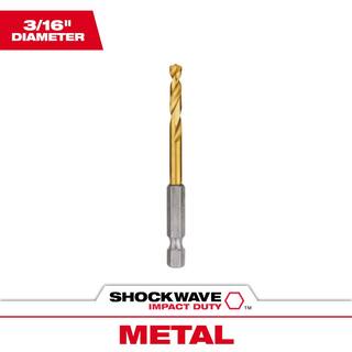 MW SHOCKWAVE 316 in. Titanium Twist Drill Bit 48-89-4609