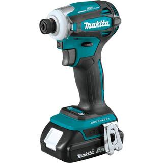 Makita 18V LXT Lithium-Ion Brushless Cordless Quick-Shift Mode 4-Speed Impact Driver Kit 2.0Ah XDT19R