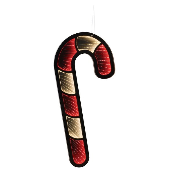 Infinity Candy Cane 23.5H Acrylic UL Plug Included