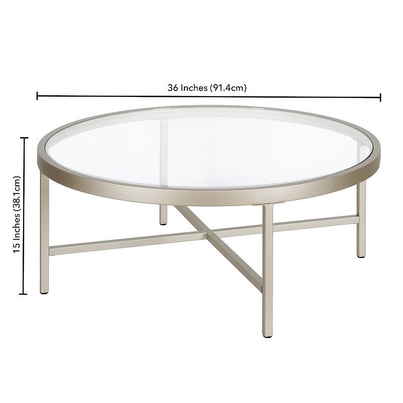 Finley and Sloane Xivil Round Coffee Table