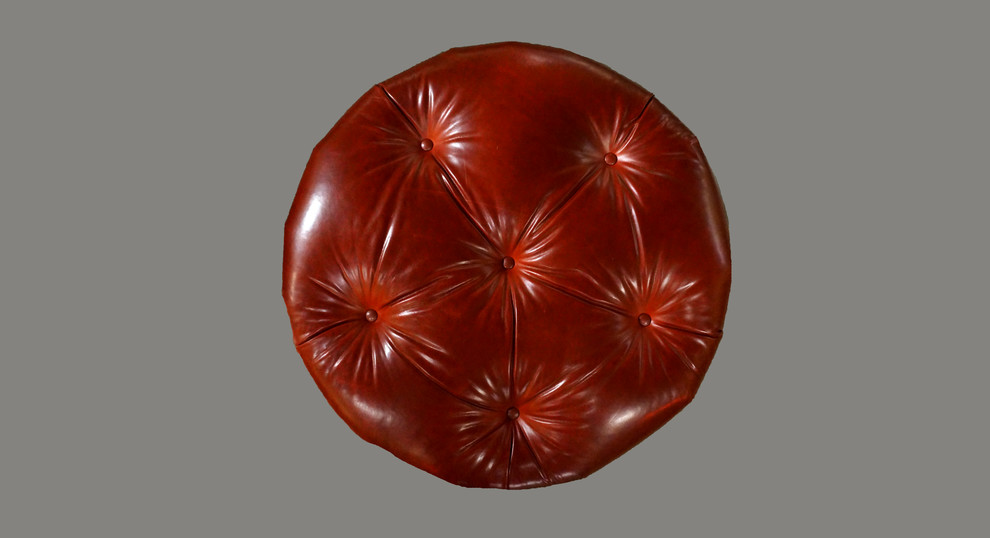 quotRoja quotOttoman   Southwestern   Footstools And Ottomans   by Great Blue Heron Furniture  Houzz