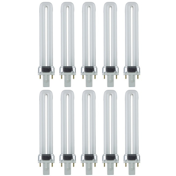 Sunlite PL9/SP35K/10PK 2 Pin Fluorescent 9W 3500K ...