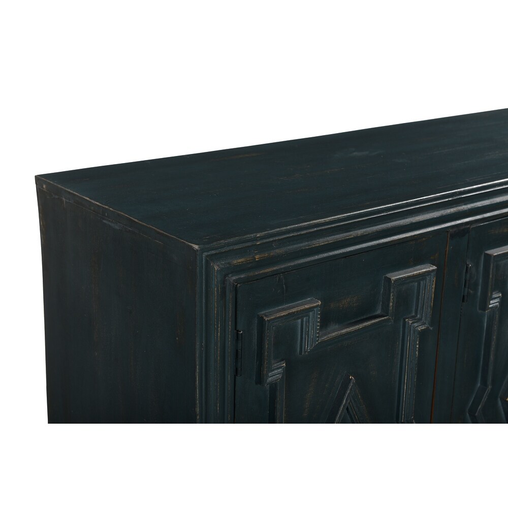 Aubrey 3 Door Diamond Sideboard   58\