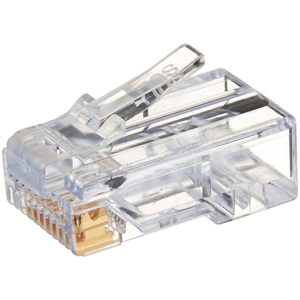 Platinum Tools EZ-RJ45 Connector for Category 6 (100 per Box) 100010B