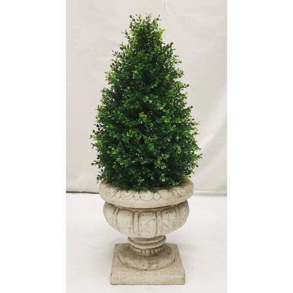 Faux Boxwood Topiary