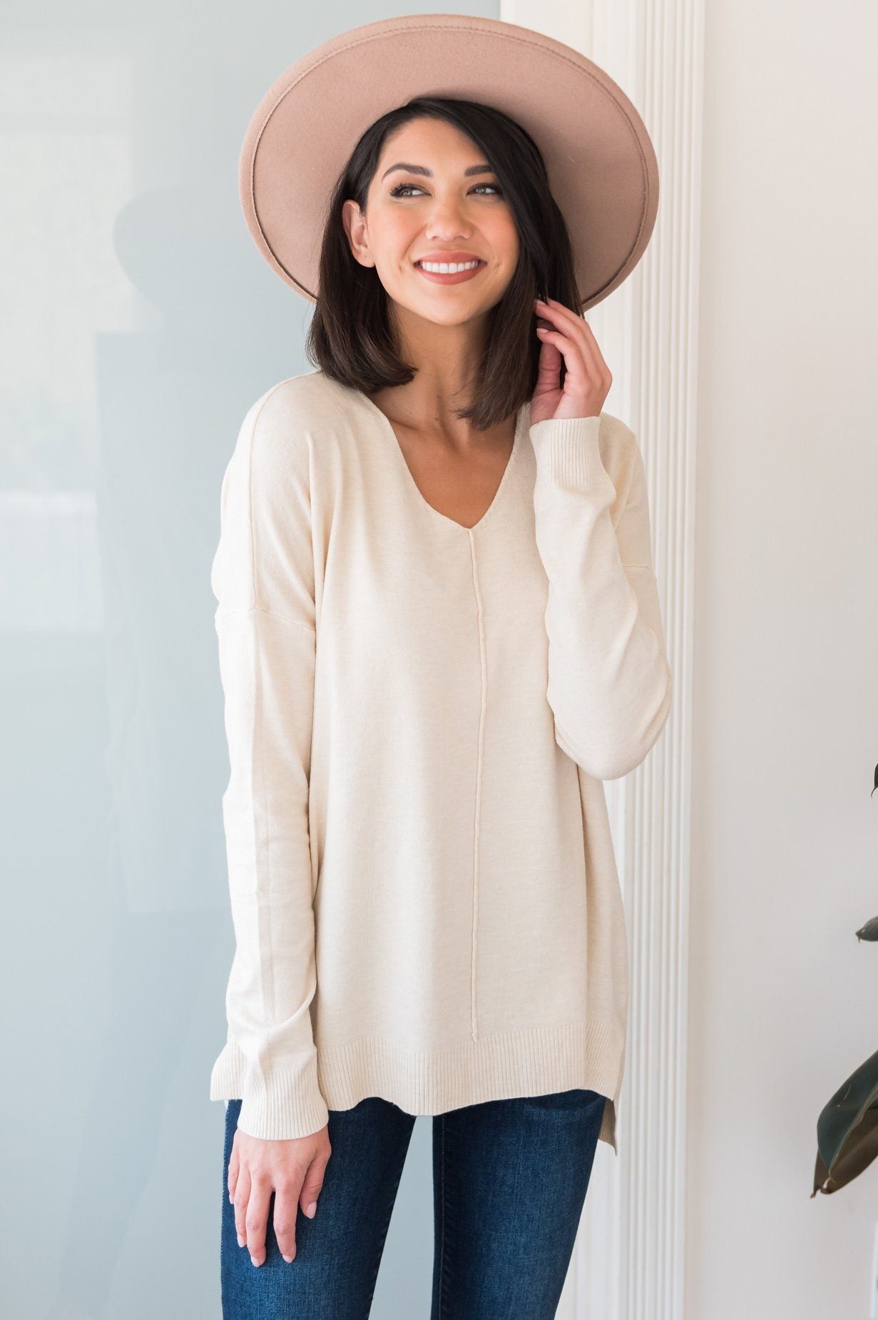 Harvest Season Modest Sweater