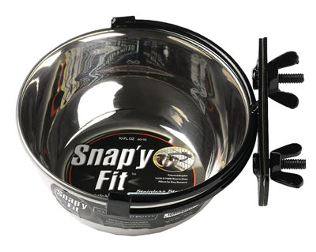 Snap'y Fit Dog Bowl， 10 Ounce