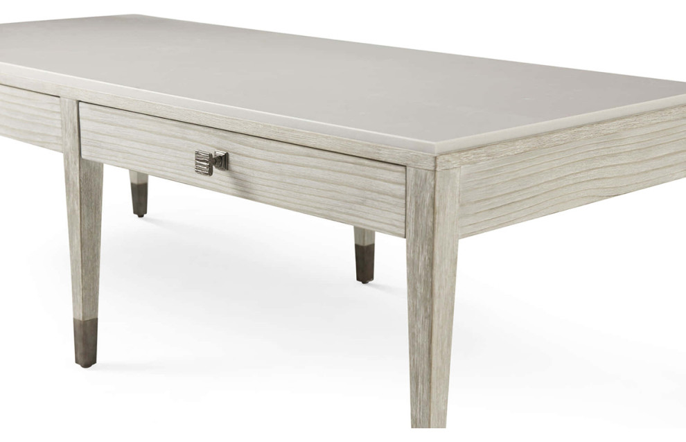 Coastal Style Cocktail Table   Farmhouse   Coffee Tables   by English Georgian America  Houzz