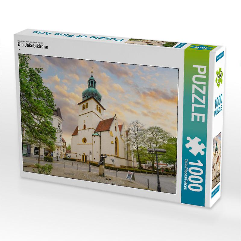 Die jakobikirche - calvendo foto-puzzle