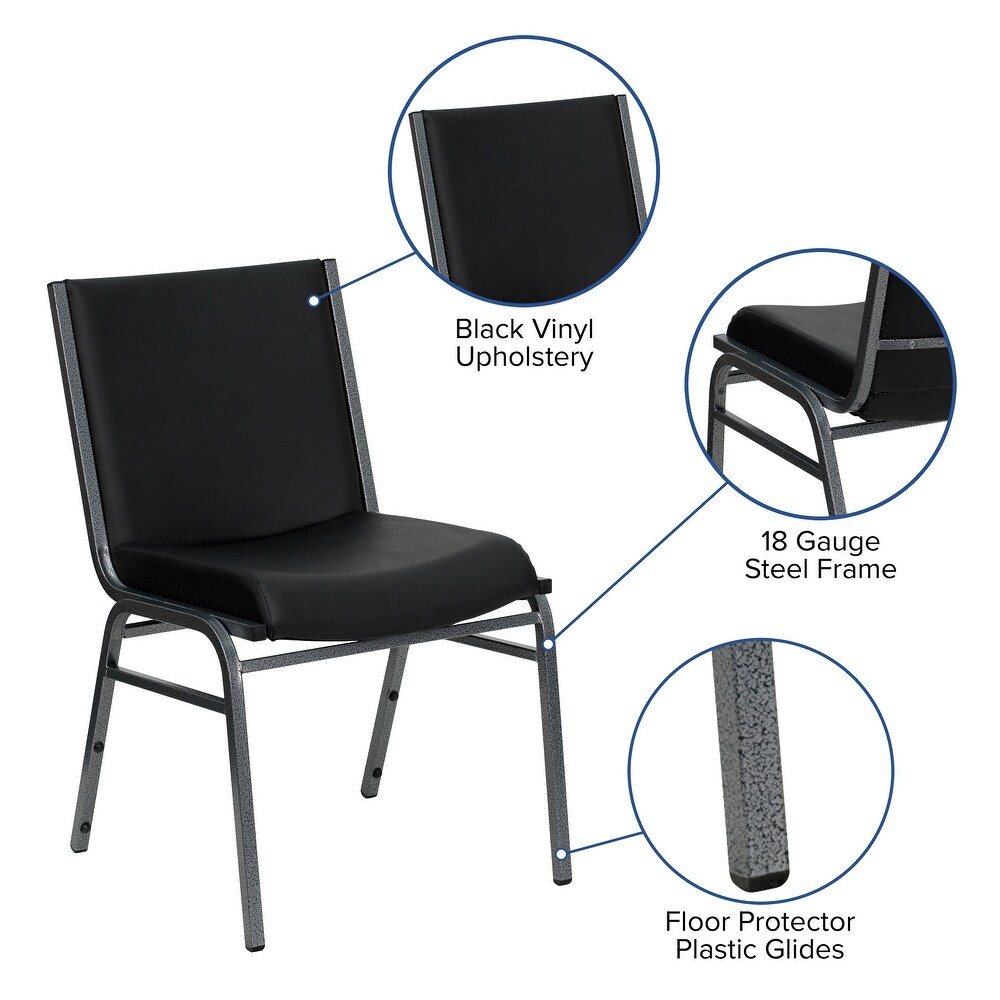 4 Pack Heavy Duty Stack Chair