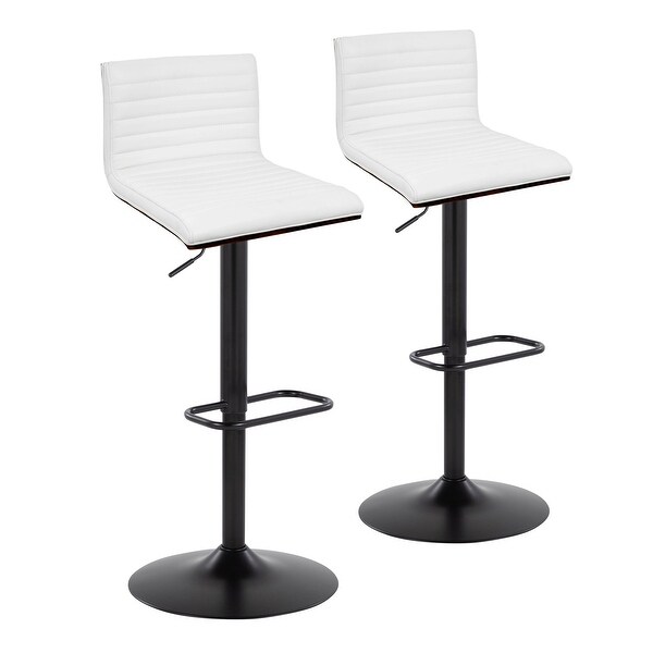 Carson Carrington Tyra Adjustable Bar Stool (Set of 2)