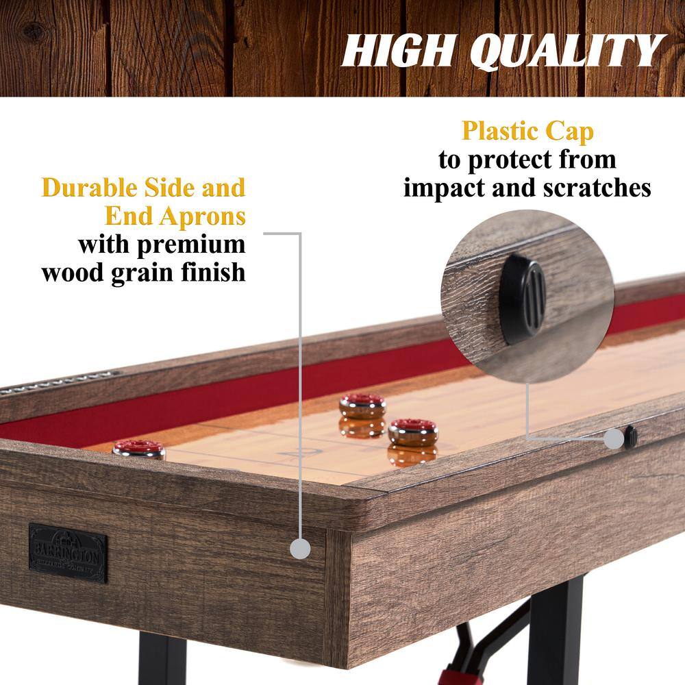 Barrington 108 in. EZ Fold Shuffleboard Table AC108Y21014