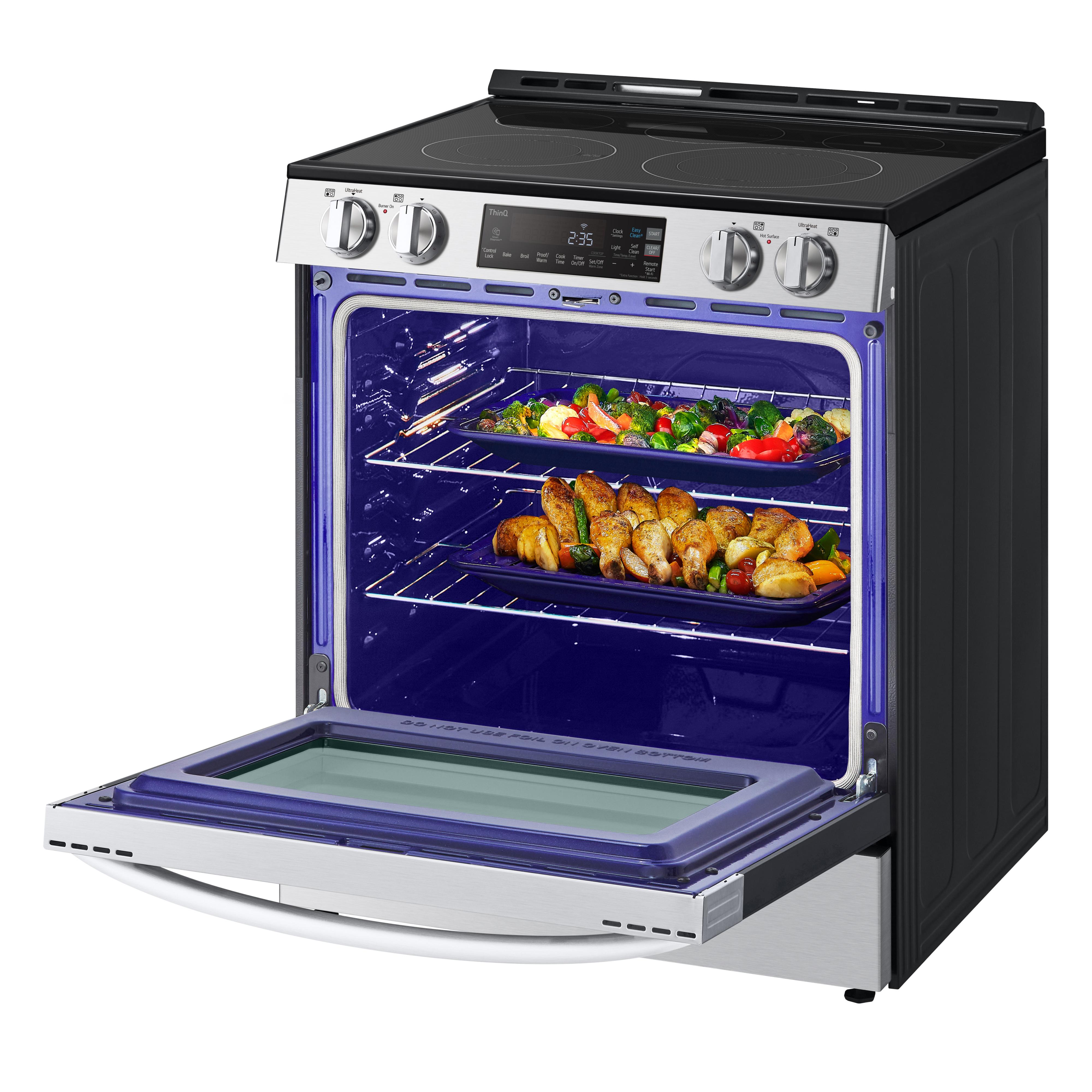 LG 30-inch Slide-in Electric Range with EasyClean? LSEL6331F