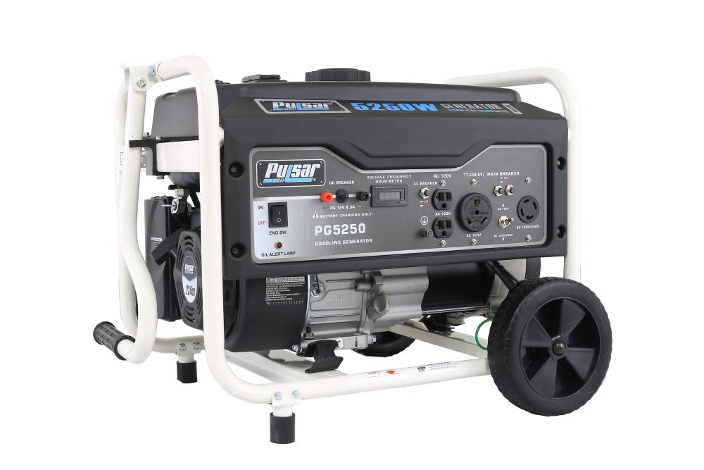 5，250/4，250-Watt Gasoline Powered Recoil Start Portable Generator with 224 cc Ducar Engine ;