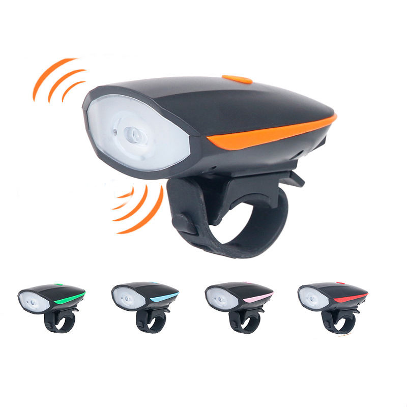 AT 120dB Waterproof Rechargeable Bike Horn Speaker and Led Light Cycling Front E Bike Accessories Bicycle Light