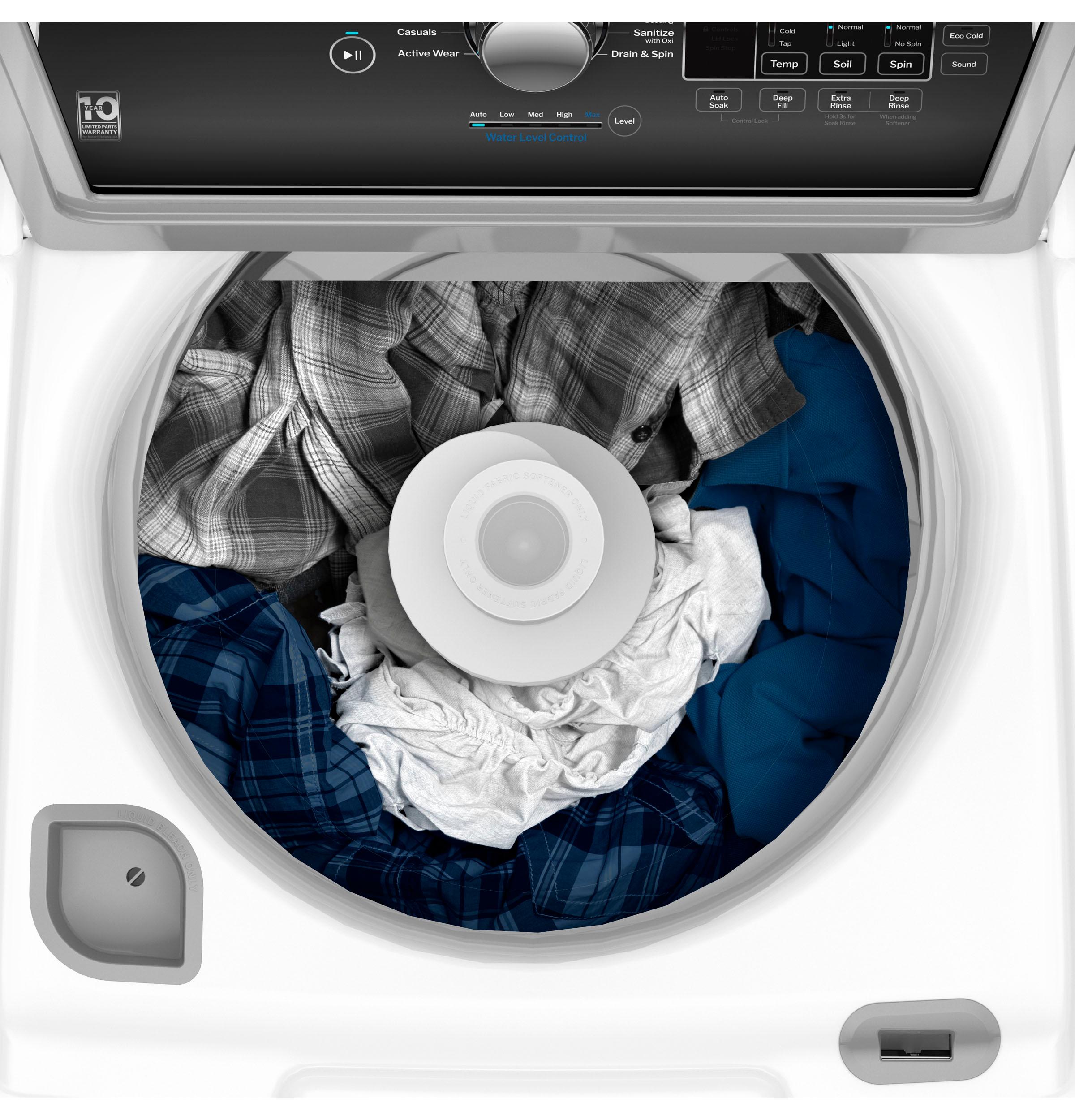 Ge Appliances GTW585BSVWS Ge® 4.5 Cu. Ft. Capacity Washer With Water Level Control