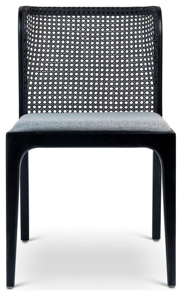 Modern Brazilian  Eloa  Cane Side Chair   Tropical   Dining Chairs   by Urbia  Houzz