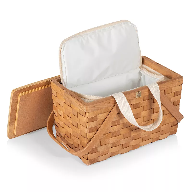 Picnic Time Poppy Personal Picnic Basket