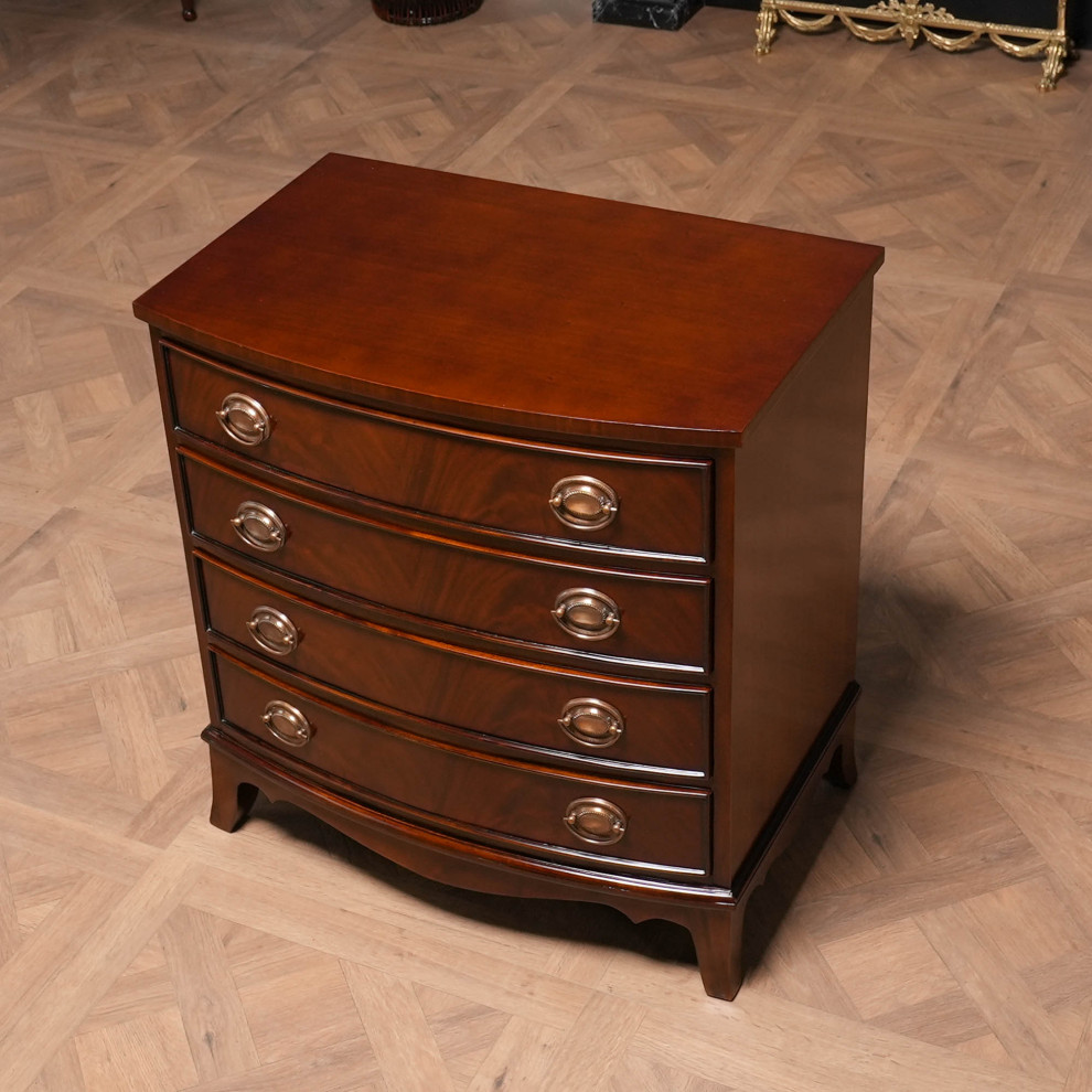 Small Mahogany Chest With Drawers   Traditional   Accent Chests And Cabinets   by Niagara Furniture  Houzz