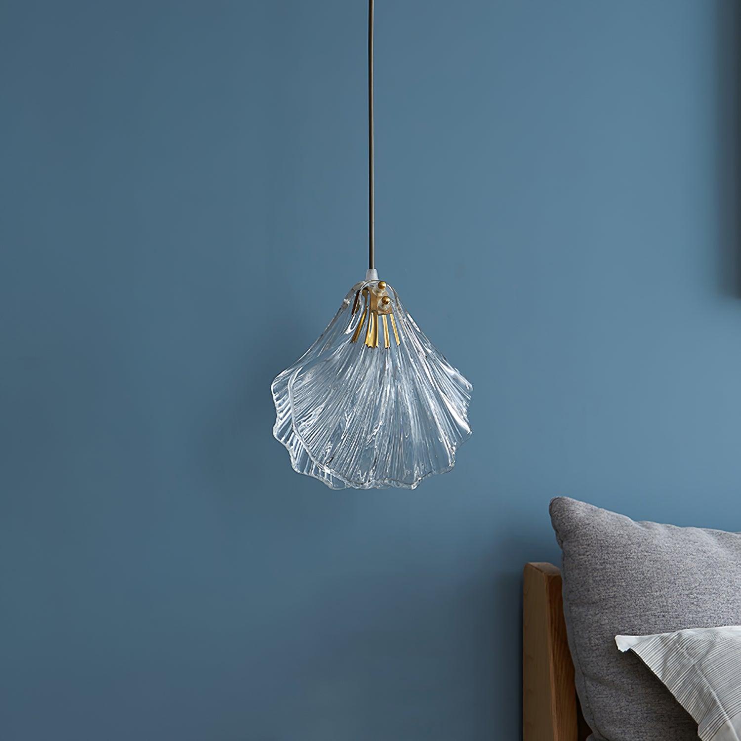 Shell Mini Pendant Swag Light