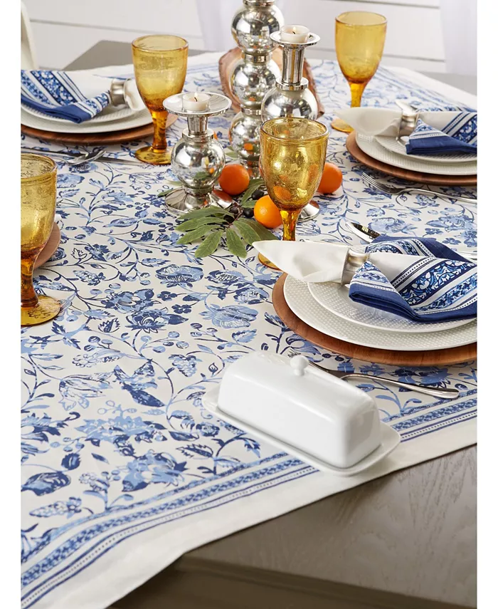 Design Imports Madeira Print Tablecloth 60 x 84