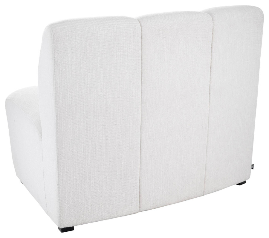 Curved Modular Sofa  Eichholtz Lando   Transitional   Armchairs And Accent Chairs   by Oroa   Distinctive Furniture  Houzz