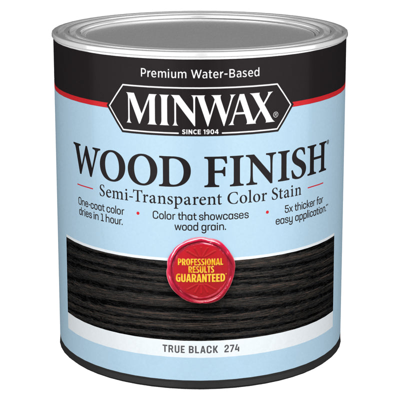 MINWAX WB ST STN BLK 1QT