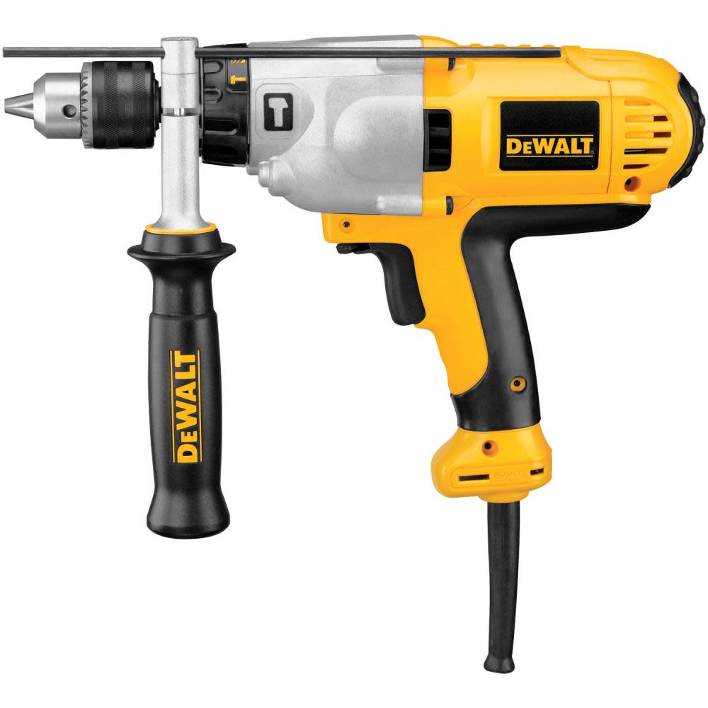 DEWALT 1/2 in. VSR Mid-Handle Grip Hammerdrill Kit DWD525K from DEWALT