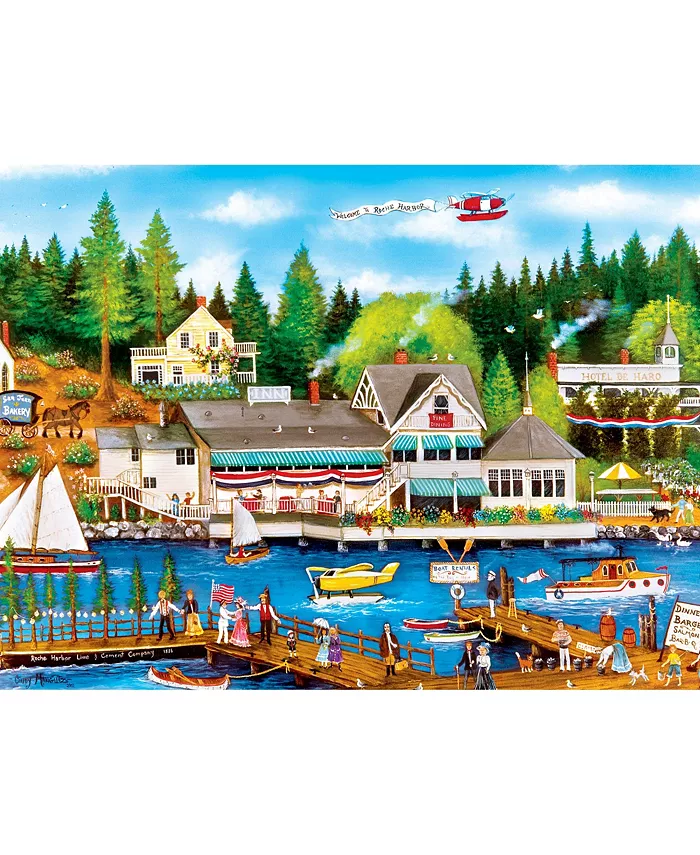 MasterPieces Puzzles MasterPieces 750 Piece Jigsaw Puzzle for Adults - Roche Harbor