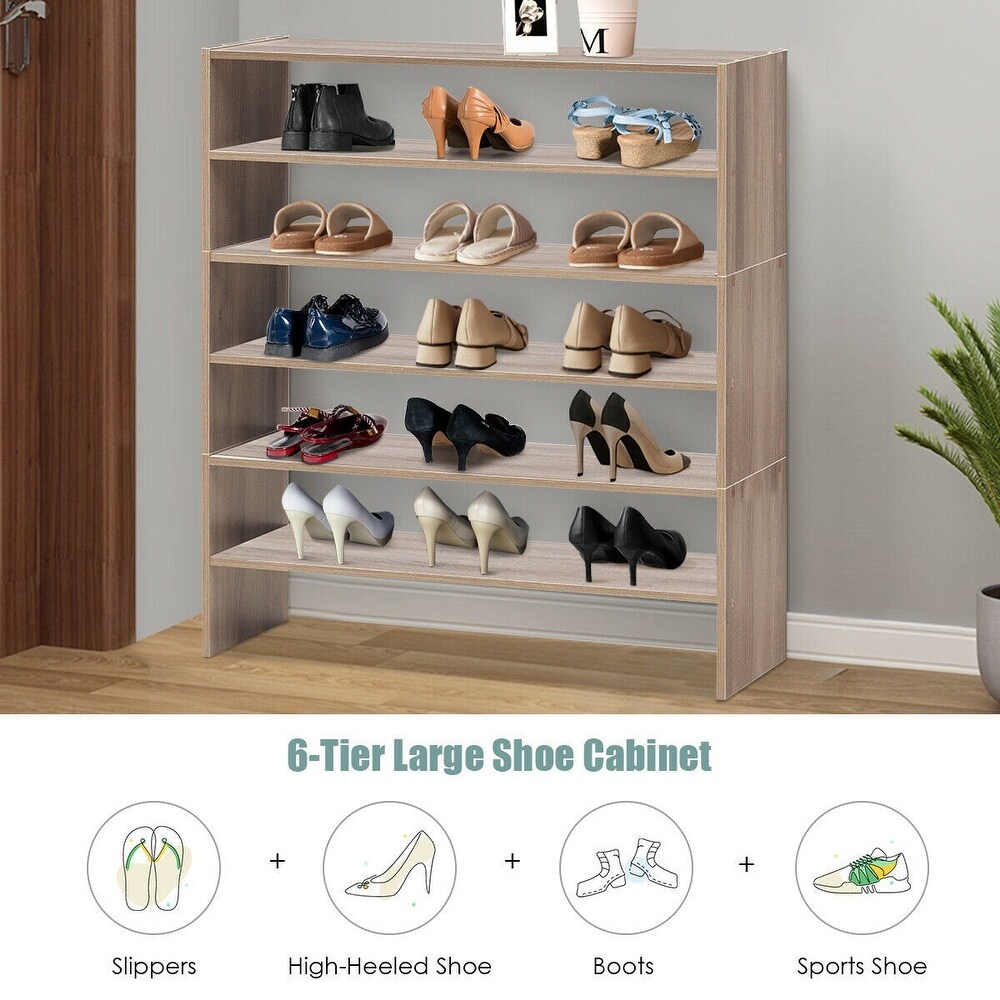 3 piece Stackable 2 tier Shoe Rack Organizer Storage Shelf Set   31\