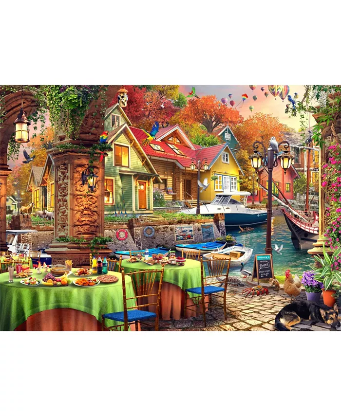 Brain Tree Games Boat Club Breakfast 1000 Pcs Puzzle