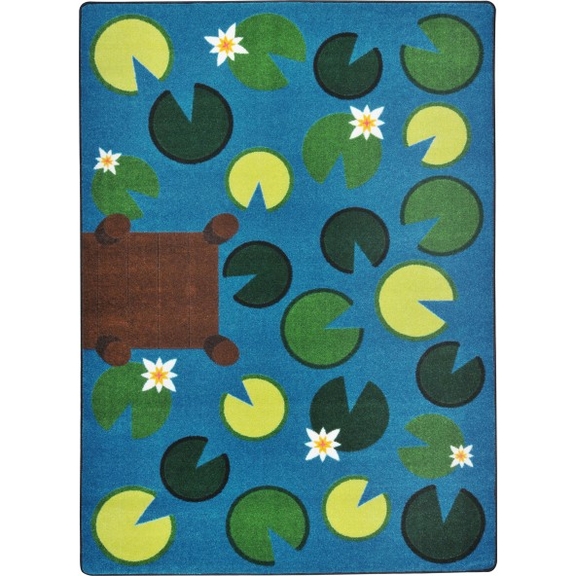 Joy Carpets 1792 Playful Pond Rug