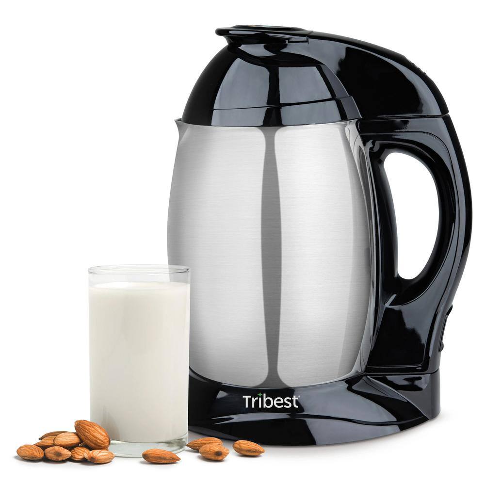 Tribest Soybella Black Stainless Steel Soy and Nutmilk Maker SB-130-B