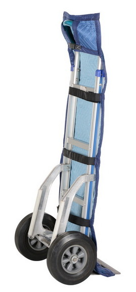 Vestil QPC HT hand truck moving pad with velcro st...