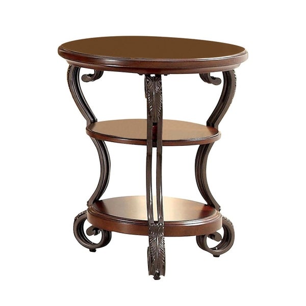 May Transitional Style Side Table - 26.5 H x 22 W x 22 L Inches