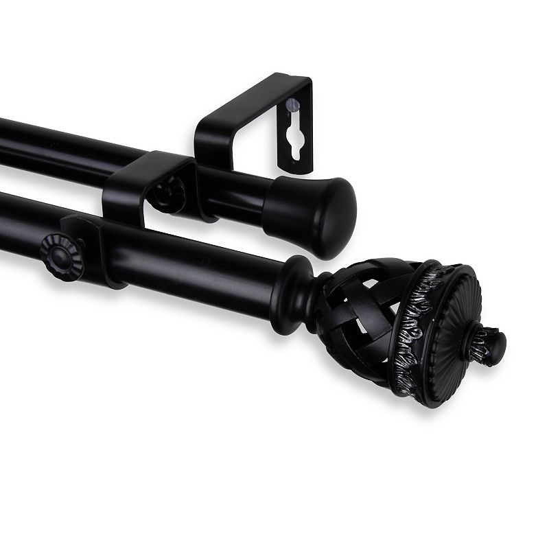 Rod Desyne 13/16 Arielle Double Curtain Rod