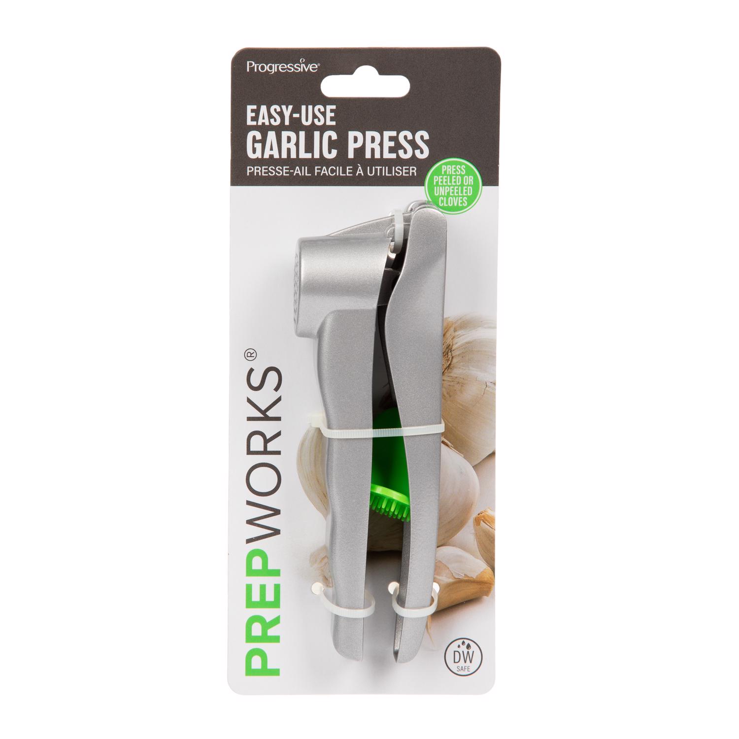 Progressive Prepworks Silver Aluminum Garlic Press