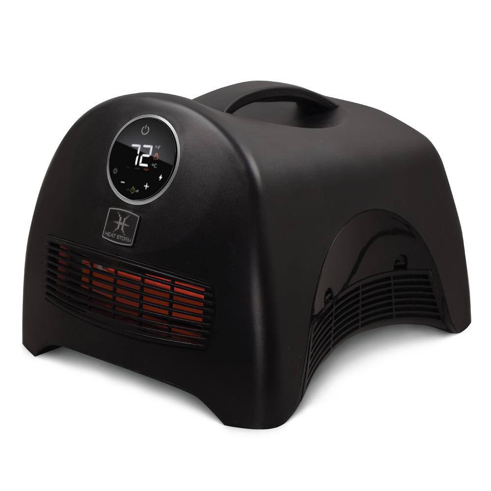 Heat Storm Sahara 1500-Watt Infrared Quartz Portable Heater with Built-In Thermostat and Over Heat Sensor HS-1500-ISA