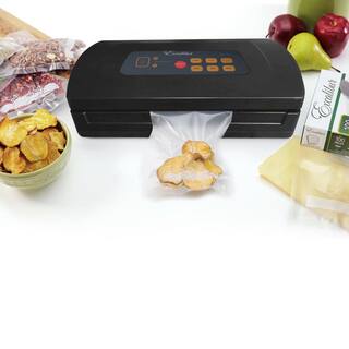 Excalibur EHVR12 Black Food Vacuum Sealer with Built-in Roll Holder EHVR12