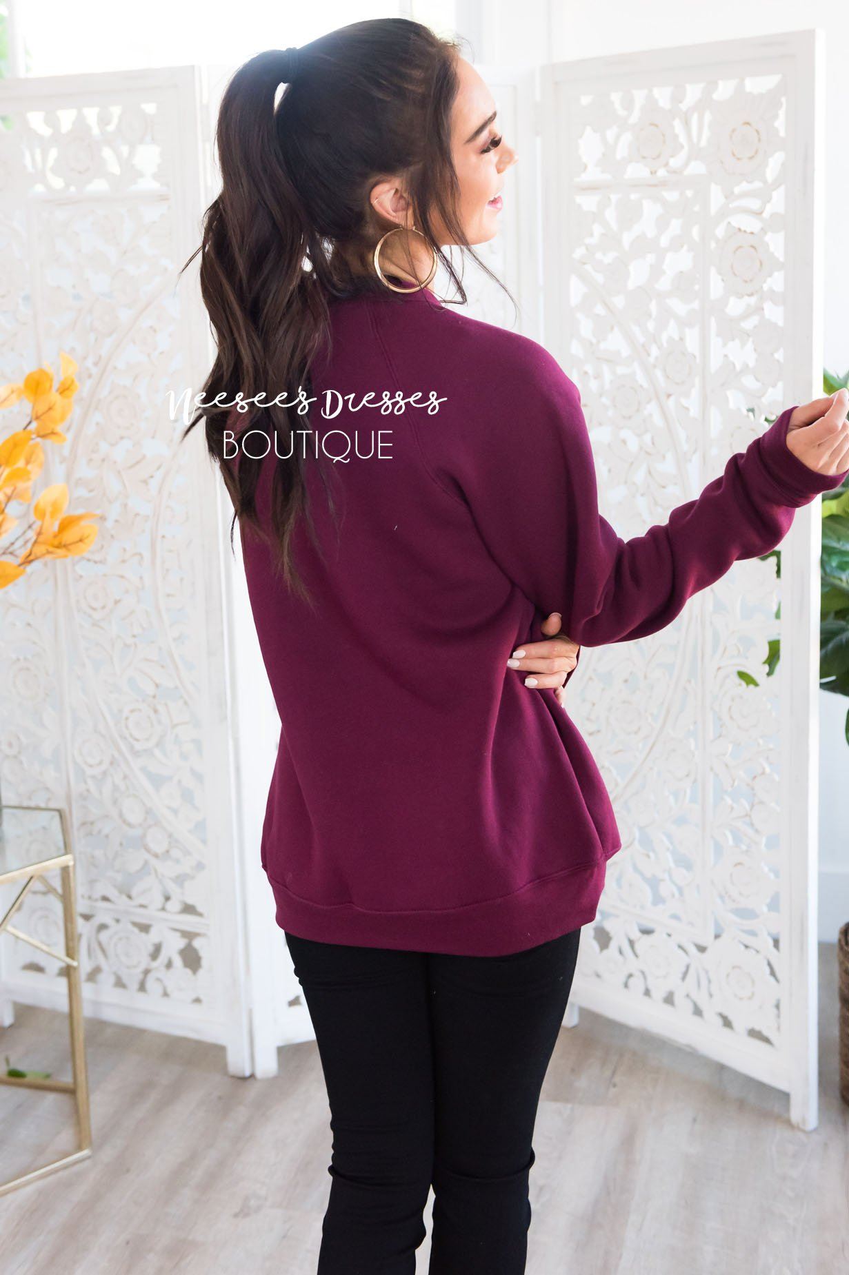 It's All About Fall Modest Sweatshirt