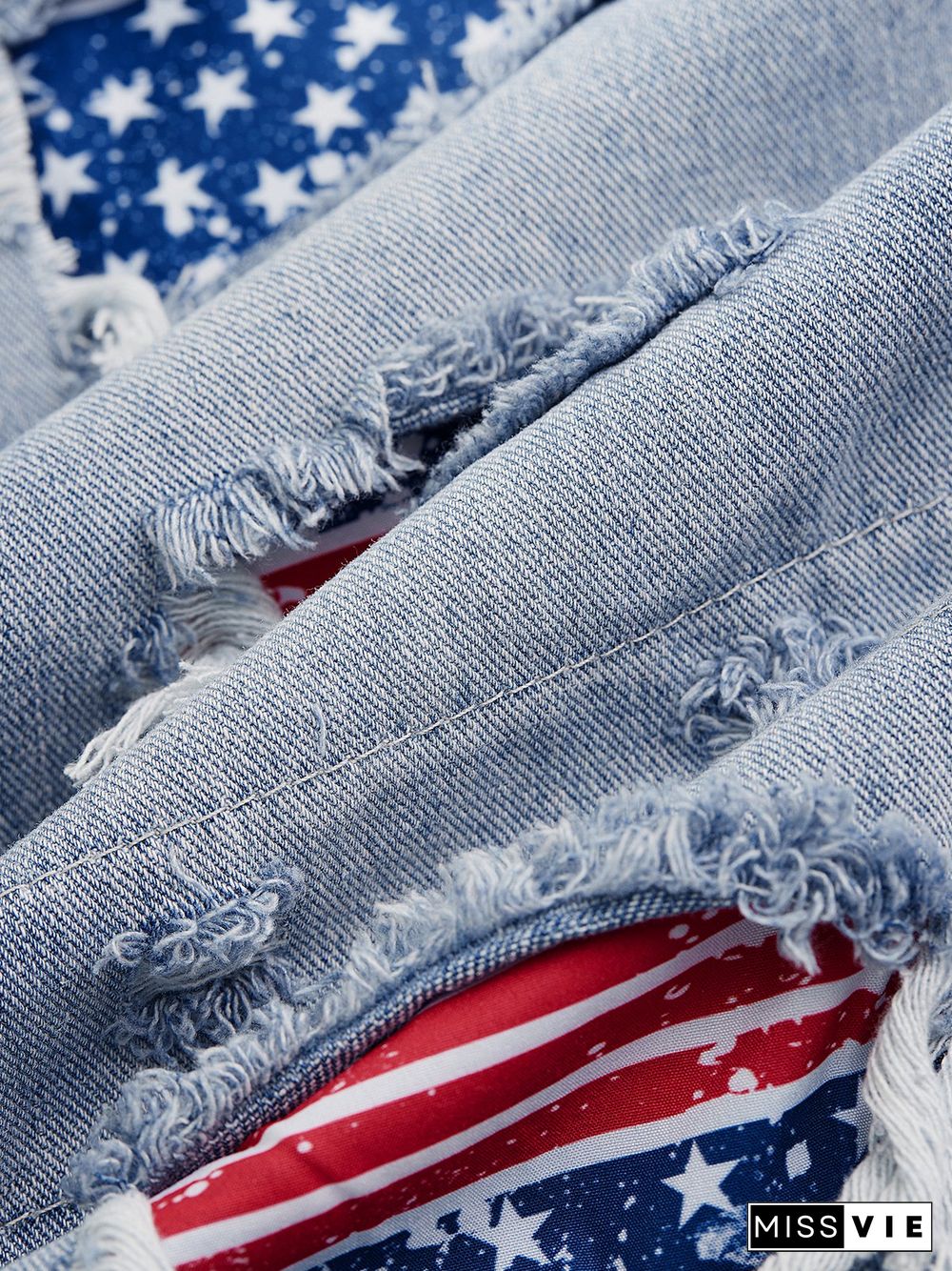 Flag Pockets Regular Fit Jeans