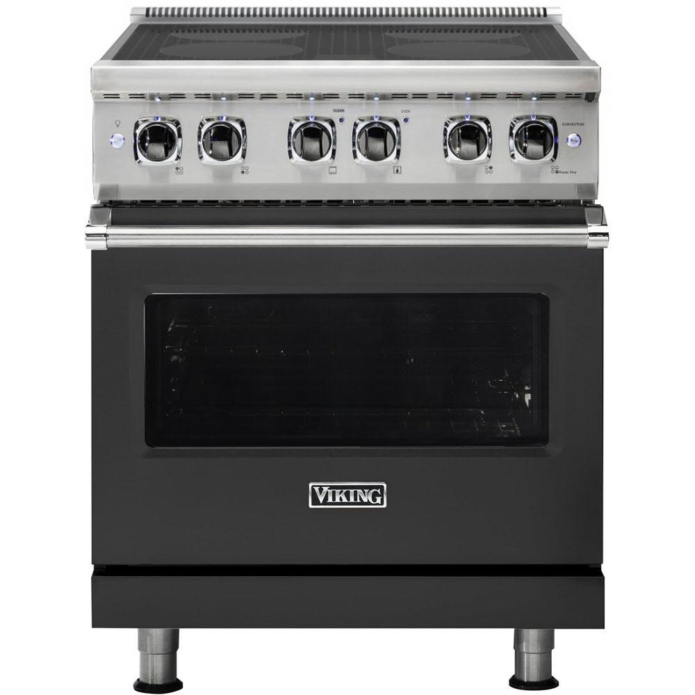 Viking 30-inch Freestanding Induction Range with MagneQuick Induction Power CVIR53014BCS