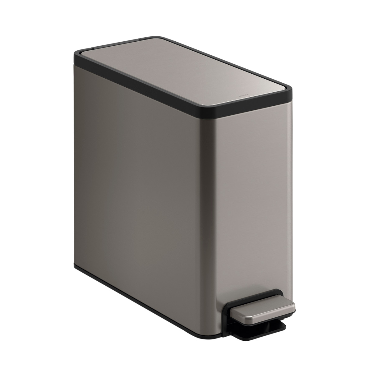 Kohler 25 gal Slim Stainless Steel Wastebasket