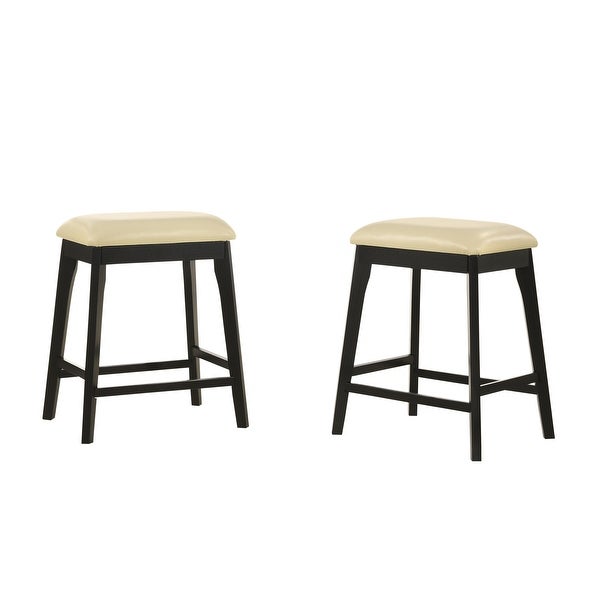 Alden 25-Inch Upholstered Counter Stool， Set of 2